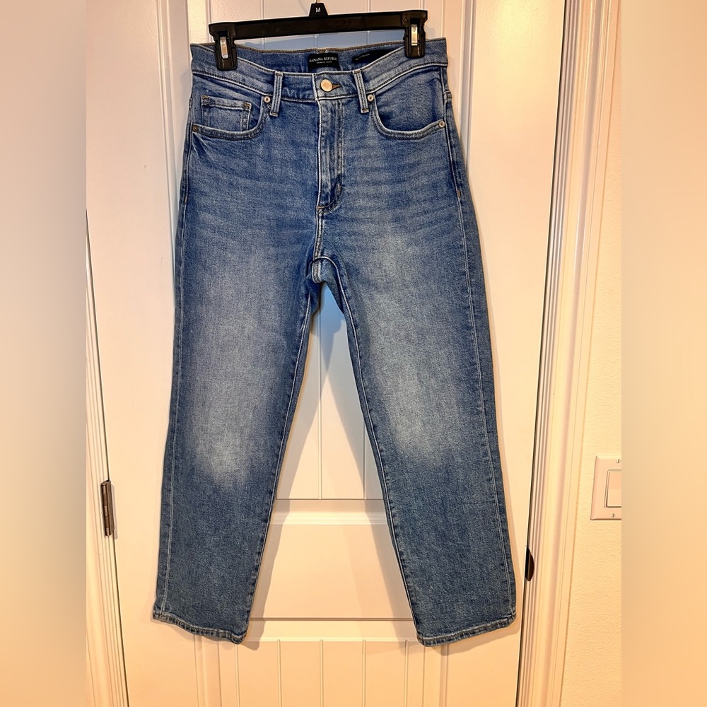 Banana Republic Blue Straight Leg Jeans